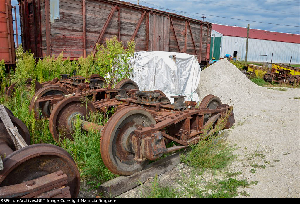 Old Truck laying on the yard